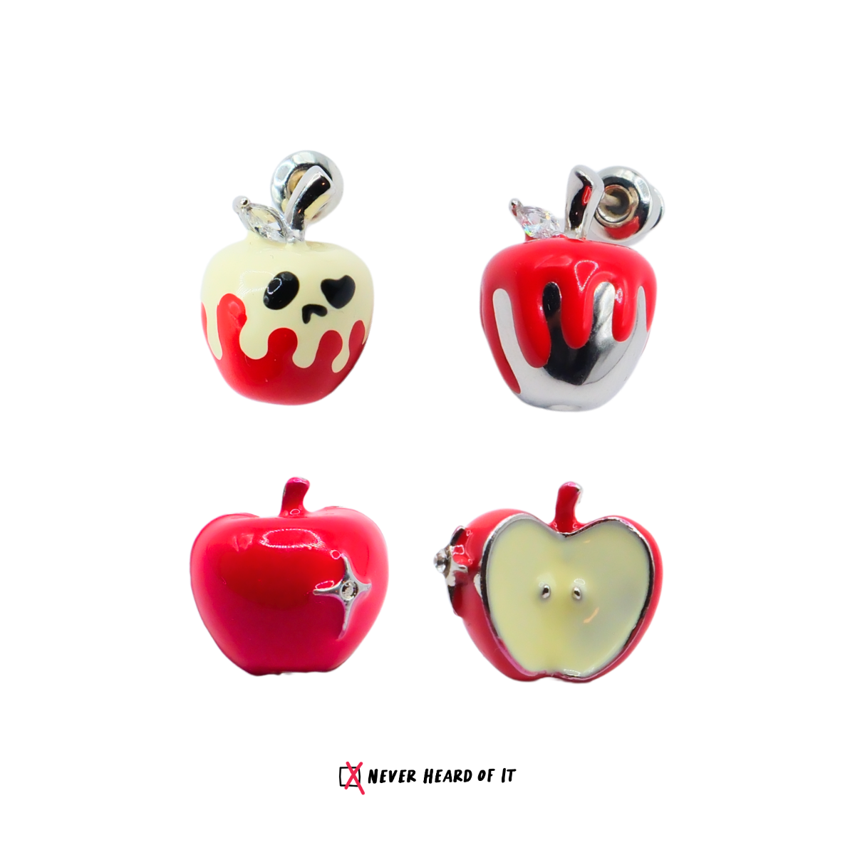 Sweet Poison Mismatched Enamel Studs
