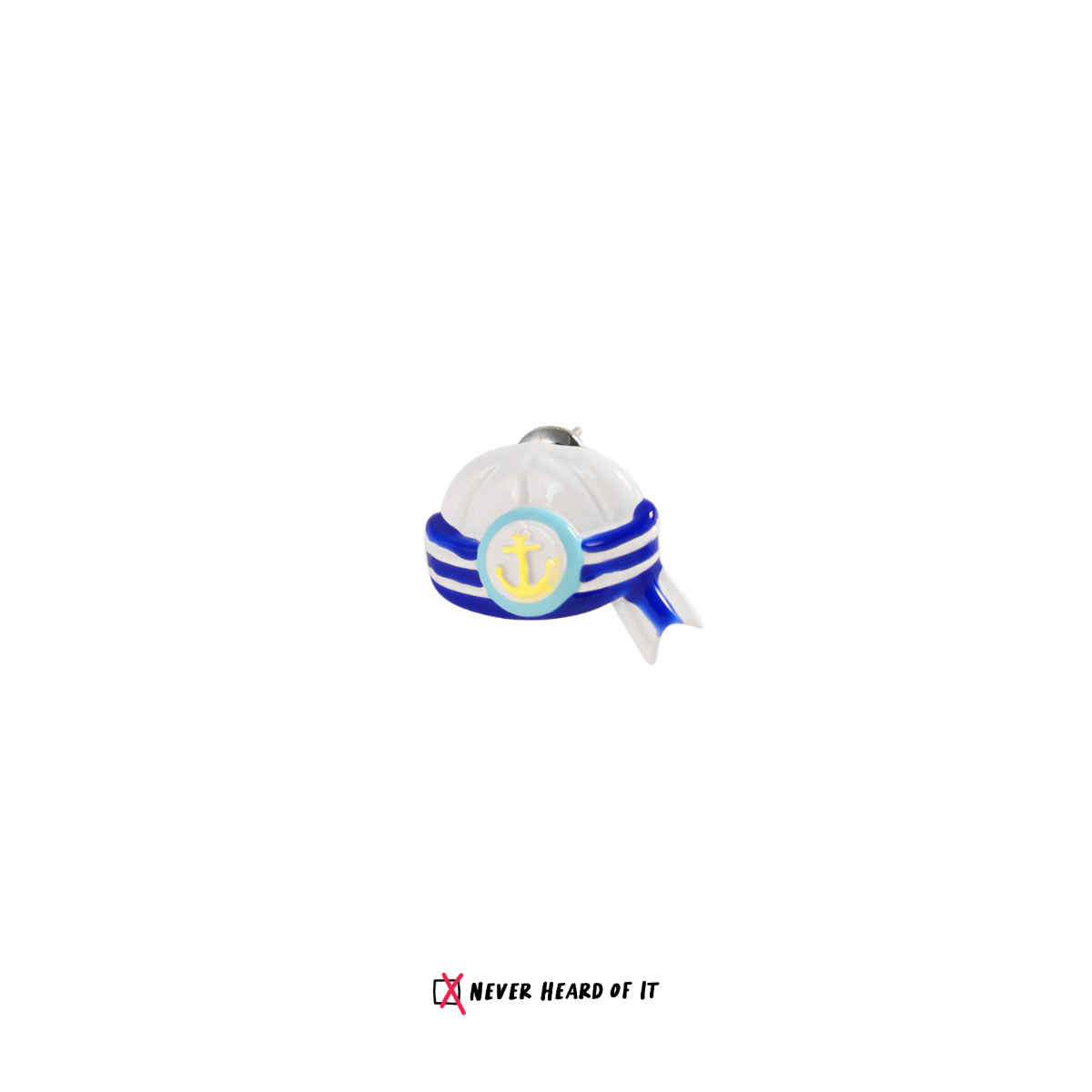 Ocean Series enamel stud earrings by Never Heard of It — view 5