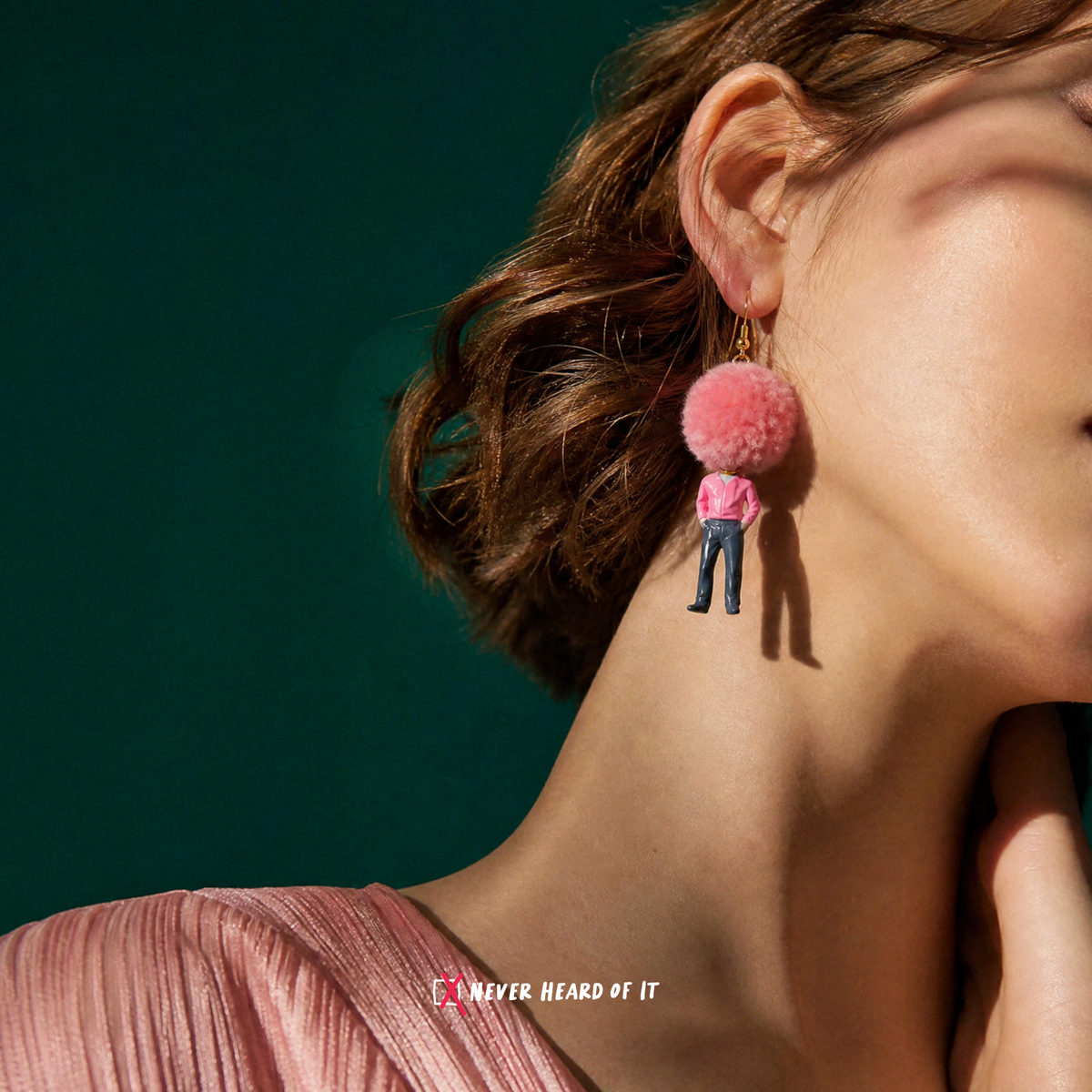 Bad Hair Day – Sit Happens POM POM Earrings