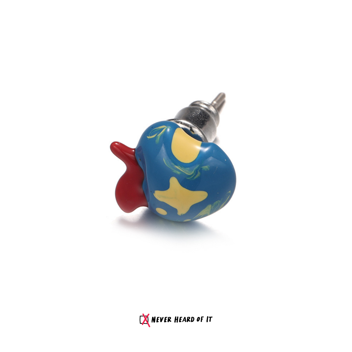 The Queen's Gift Enamel Apple Studs
