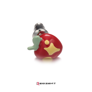 The Queen's Gift Enamel Apple Studs
