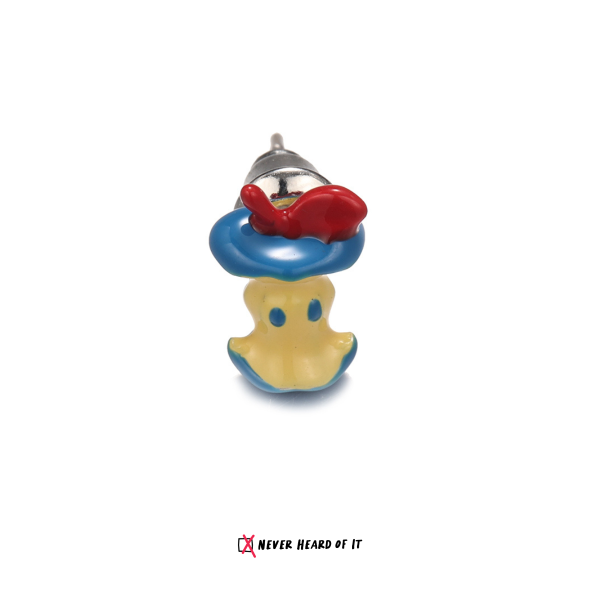 The Queen's Gift Enamel Apple Studs